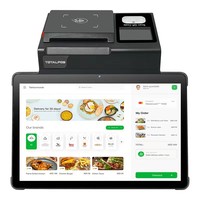 NB11 fábrica OEM 11 ''pago de pedidos pantalla táctil escritorio Android 12 Pos NFC lector de tarjetas máquina Pos Tablet restaurante Pos sistema