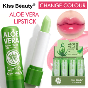 Baume à lèvres longue durée à changement de couleur à l'aloe vera - Rouge à lèvres thermochromique réparateur, hydratant, imperméable et anti-gerçures - Product Image 6