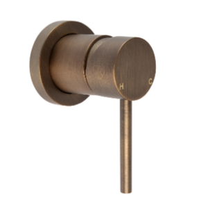Античный латунный смеситель для душа или раковины - Product Image 1
