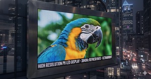 High Resolution P4.8 LED Video <b>Wall</b> <b>Display</b> Board Large 8x12 Full Color for Concerts Parties Corporate Advertising - Product Image 1