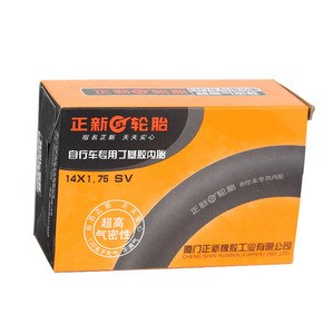 Cámara de aire CST Cheng Shin para bicicleta, 14 pulgadas, 1.35, 1.75, 1.9, 2.1, 2.125, válvula de latón SV60mm, duradera - Product Image 3