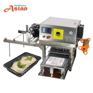 Commercial fast food box sealing machine plastic cup bowl sealing machine for fast food shop