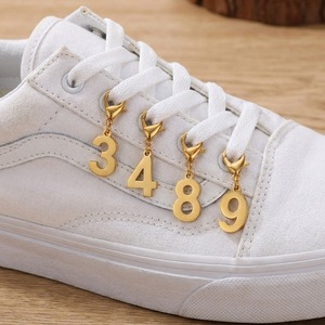 Set di Ciondoli Fai-da-te in Acciaio Inossidabile con Chiusura a Moschettone, Numeri di Età per Compleanno, per Bracciali, Collane e <span class=keywords><strong>Charms</strong></span> per Scarpe, Oro e <span class=keywords><strong>Argento</strong></span> - Product Image 6