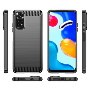 Custodia in Fibra di Carbonio Antiurto per <span class=keywords><strong>Xiaomi</strong></span> <span class=keywords><strong>Redmi</strong></span> <span class=keywords><strong>Note</strong></span> <span class=keywords><strong>11s</strong></span> 11 Pro Versione Globale - Product Image 6