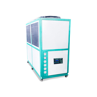 Refroidisseur de liquide à air de 20 CV avec compresseur Sanyo et pompe à aubes, réfrigérant R407C