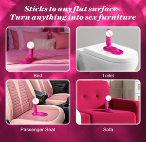 Giocattoli Sessuali Femminili con Controllo Remoto App, Dildo Indossabile con Funzioni di Spinta per Punto G e Stimolazione Clitoridea - Product Image 4