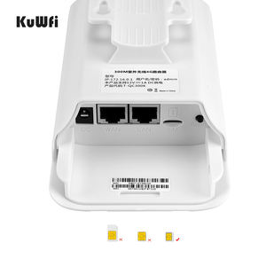 Router CPE 4G con Antena Externa KuWFi, Alimentación POE de 24V 0.5A, Dispositivo <span class=keywords><strong>Hotspot</strong></span> para 32 Usuarios, Router Wifi 4G LTE para Exteriores para Cámaras IP - Product Image 2