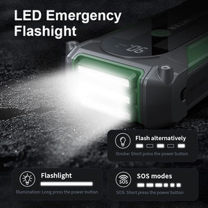 Purehood แบตเตอรี่รถยนต์12V แบบพกพา Q1เครื่องจั๊มสตาร์ท: ชุดพลังงานอเนกประสงค์พร้อมไฟฉาย LED, ตัวเสริมแบตเตอรี่รถยนต์ - Product Image 3