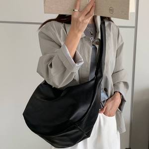 Sac à bandoulière en cuir PU de créateur pour femme, grande capacité, style vintage, sacs bandoulière pour femme, sacs fourre-tout pour femme, sacs à main pour femme - Product Image 2