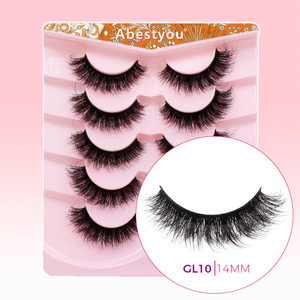 Abestyou – Faux <span class=keywords><strong>cils</strong></span> en gros personnalisés, effet 3D, en vison, épais, naturels, doux, faits à la main - Product Image 3