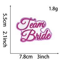 Toppe Personalizzate Ballerina, Distintivo Ricamato Ragazza Danzante, Applicazione Termoadesiva Vestito Tutù Rosa, Logo Glitter Balletto, Abbigliamento Danza Fai da Te per Cappello