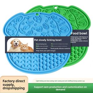 Alfombrillas de silicona ecológicas para lamer para perros, comedero lento, modernas, automáticas, para aliviar la ansiedad, estilo tazón - Product Image 3