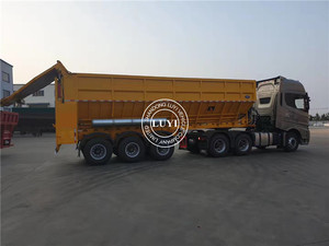 Truk Tipper Semi Trailer Luyi dengan Konveyor Sabuk untuk Dijual - Product Image 4