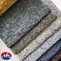 Tissu d'ameublement en polyester chenille jacquard texturé, doux et épais, pour canapé, mobilier de maison, sectionnel, salon