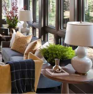 Một chiếc đèn bàn bằng gốm tùy chỉnh với phong cách trang trí hiện đại sang trọng cho Bàn Cạnh Giường ngủ phòng khách - Product Image 3