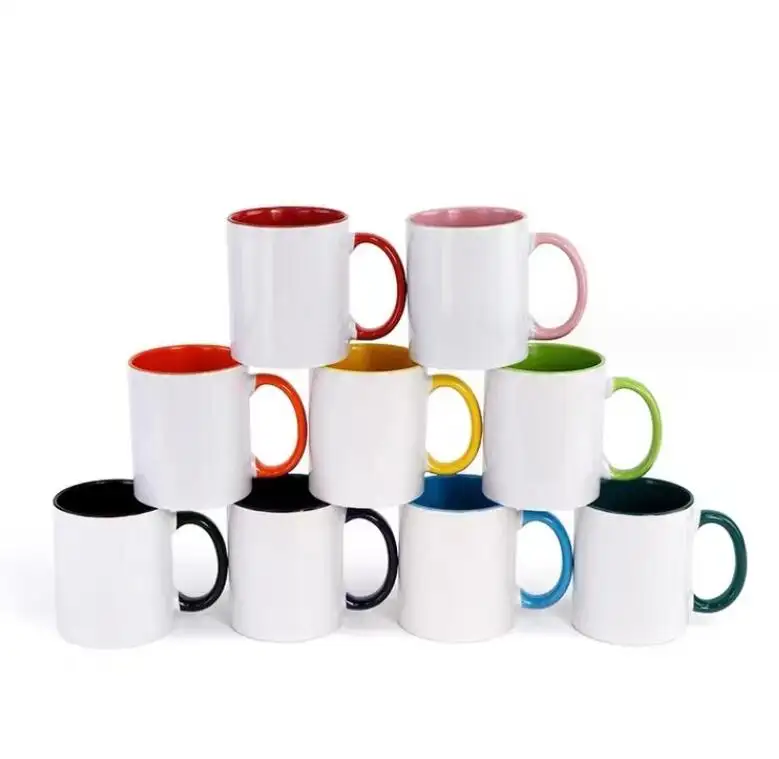 11oz Sublimation Mug White Blank Ceramic Sublimation Coated Mug DIY Mug Sublimation Printing