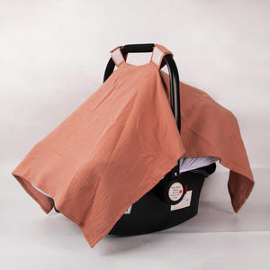 Housse de panier pour bébé en coton, coupe-vent, chaude, pour <span class=keywords><strong>poussette</strong></span> et siège auto, pare-soleil, anti-moustiques et anti-insectes, pour l'exportation - Product Image 1