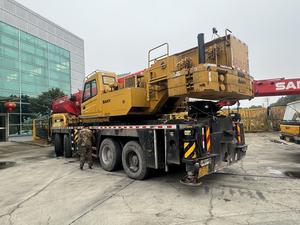 Grue de camion d'occasion de 80 tonnes de Chine avec 6 flèches, moteur, boîte de vitesses et pompe - Product Image 3