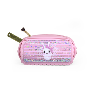 HSI ชุดดินสอ & กระเป๋า RDA190031CA กระต่ายสำหรับเด็กผู้หญิงกระเป๋าดินสอสีชมพูดีไซน์แฟนซีออกแบบมาเองได้1ชิ้น /Hangtag - Product Image 5