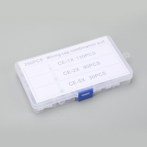 Kit de 250 connecteurs rapides en nylon pour la protection des câblages électriques - Product Image 1