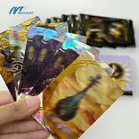 Cartes à jouer en PVC personnalisables avec design imprimé, écologiques, recyclables, en papier d'art, boîtes rigides de forme rectangulaire, fabriquées en Chine pour