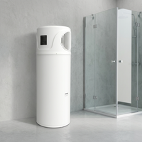 Chauffe-eau à source d'air Tout en un Pompe à chaleur R290 Stockage d'eau chaude pour salle de bain 300L