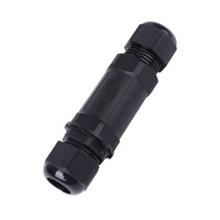 Connecteur de câble OEM personnalisé IP68 étanche de type T à 3 broches avec adaptateurs à borne annulaire pour installation industrielle