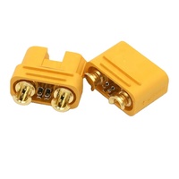 Connecteur Amass AS150U, tête banane 2,0 mm, 18AWG, anti-ignition avec broche de signalisation, pièces de prise étanche pour batterie au lithium