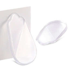 Semelles de talon en silicone pour la correction de supination et de pronation Inserts de chaussures adhésifs en gel pour le soutien de l'alignement des pieds - Product Image 4