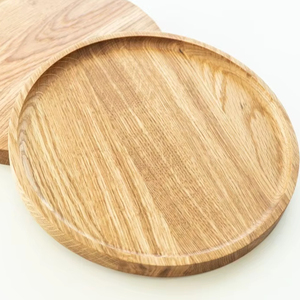 Eco-Friendly Polished <b>Wooden</b> Handmade Buddhist Theme Serving Trays for Tabletop Home Decor From India - Product Image 1