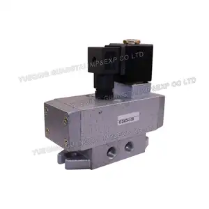 Katup Solenoid kontrol elektrik tipe kolom geser 220VAC udara Q24DH-8 kualitas tinggi untuk mesin pengering semi botol