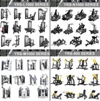 Machine de musculation professionnelle à prix d'usine, presse déclinante isolatérale, équipement de salle de sport, machine à charge par broche pour le dos et les épaules