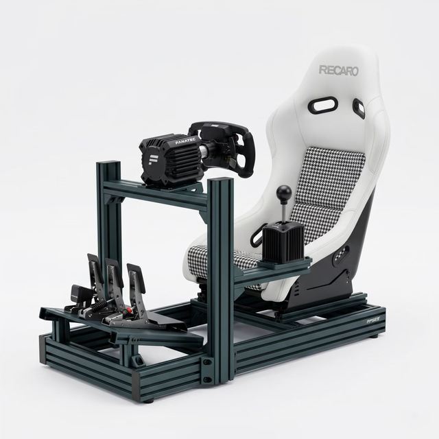 Custom Game Driving Simulation Chair Simulated Simulator Racing Seat With Steering Wheel Stand