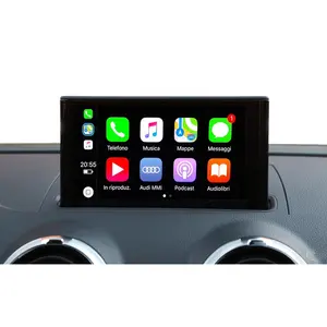 MIB2/3 GMMI A3 אפל CarPlay סנכרון כדי מפעל מסך לאאודי אלחוטי CarPlay וידאו ממשק מודול היפוך מצלמה חניה סיוע