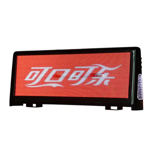Letrero De Taxi Led Taxi Car Top Sign Led Pantallas Pantalla Doble cara Video P5 Publicidad al aire libre a todo color Fábrica de Shenzhen - Product Image 1