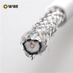 Owire RG6 Doble blindaje <span class=keywords><strong>CATV</strong></span>/CCTV <span class=keywords><strong>Cable</strong></span> coaxial 75Ohm Impedancia PVC Chaqueta 100M Longitud - Product Image 2
