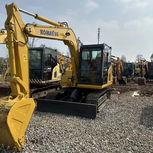 Excavadora Eléctrica Usada con Certificación CE, Mini Excavadora de 7 Toneladas, Modelo Komatsu PC70, Motor Japonés, en Venta para Jardinería - Product Image 2