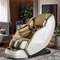 Fauteuil de massage robot intelligent VCT, inclinable électrique, zéro gravité, spa pour les pieds, pierres de jade, 6 modes automatiques, minuterie