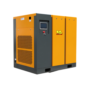 Máy nén khí bán chạy tại nhà máy, nguồn điện AC 22KW 37KW 7.5KW, loại trục vít quay, kết nối trực tiếp, 55KW, bộ đầy đủ kèm bình chứa và máy sấy khí - Product Image 4