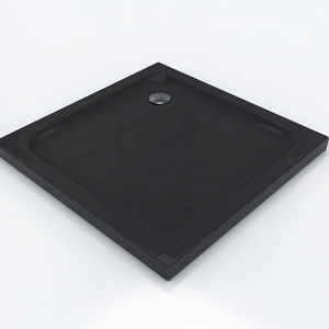 Plato <span class=keywords><strong>de</strong></span> <span class=keywords><strong>ducha</strong></span> <span class=keywords><strong>de</strong></span> fibra <span class=keywords><strong>de</strong></span> vidrio rectangular personalizado Exceed, diseño cuadrado moderno, resistente al agua con mármol y acrílico para hoteles - Product Image 1
