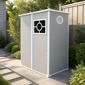 <span class=keywords><strong>Casetta</strong></span> da Giardino Modulare in <span class=keywords><strong>Plastica</strong></span> PP per Esterni, Moderna <span class=keywords><strong>Casetta</strong></span> Porta Attrezzi in Alluminio Prodotta in Cina - Product Image 1
