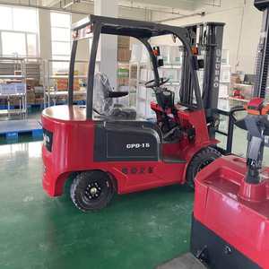 Carretilla elevadora eléctrica de 3 toneladas de alta calidad con batería de litio de súper Largo Alcance 2T Carretilla elevadora todo terreno para uso en almacén - Product Image 2