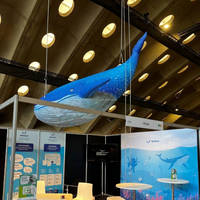 Baleine gonflable géante personnalisée pour la publicité d'événements marins