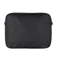Meilleures sacoches pour ordinateur portable imperméables noires de luxe 15,6 pouces pour Macbook Air avec logo personnalisable