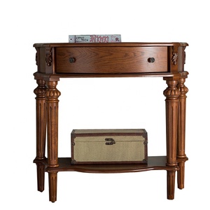<strong>Rustic</strong>/Shabby Chic Wooden Hallway <strong>Console</strong> <strong>Table</strong>/White Cedar 151cm - Product Image 1