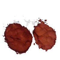 Oxyde de fer rouge 190 couleur brique ciment terrazzo béton peinture revêtement avec oxyde de fer pigment fer poudre rouge