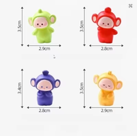 1 pièce Figurine de table en résine, série Teletubbies, modèle créatif, exquis et mignon, cadeau d'anniversaire pour hommes et femmes