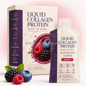 Private Label Hyaluronic Acid <strong>Collagen</strong> Oral Liquid Sachets Beauty <strong>Collagen</strong> Shot Hydrolyzed Marine <strong>Collagen</strong> Drinks - Product Image 1