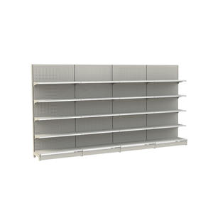 Étagères de supermarché double face Leke, rayonnage de magasin, étagère de supermarché noire, gondole pour magasin, rayonnage de supermarché - Product Image 5