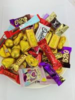 Bonbons en forme de pièces d'or, de pastèque et de ballon de football, en chocolat avec confiture, en gros directement de l'usine OEM, en provenance de Chine